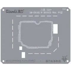 Bumblebee Stencil (QS658) For Samsung S23 Plus SM-S916U/W REV07E W44 Middle Frame (Qianli)
