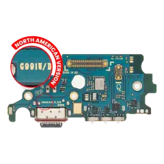 Charging Port Board With Sim Card Reader Compatible For Samsung Galaxy S21 5G (G991U) (US Version) (Premium)