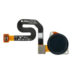 Fingerprint Scanner With Flex Compatible For Motorola Moto G7 Power (XT1955 / 2019) (Ceramic Black)