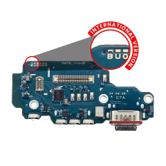 Charging Port Board With Sim Card Reader Compatible For Samsung Galaxy S25 Ultra 5G (S938B) (International Version) (Premium)
