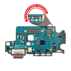 Charging Port Board With Sim Card Reader Compatible For Samsung Galaxy S25 5G (S931B) (International Version) (Premium)