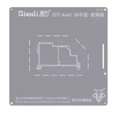 Bumblebee Stencil (QS143) For OPPO ACE 2 5G Middle Layered-Audio Board (Qianli)
