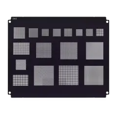 Bumblebee Stencil (QS540) Multi-Function Universal BGA Reballing Stencil 0.3 / 0.35 / 0.4 / 0.5 / 0.6 / 0.8 (MEGA-IDEA)