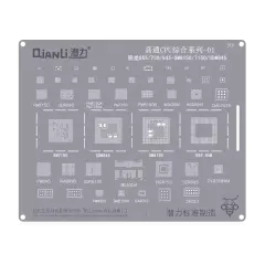 Bumblebee Stencil (QS501) Qualcomm CPU 01-Snapdragon 855 / 730 / 845-SM8150 / 7150 / SDM845 (Qianli)
