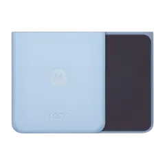 Bottom Back cover Glass For Motorola Razr Plus / Razr 40 Ultra (XT2321 / 2023) (Genuine OEM) (Saltwater Slide)