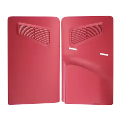 Console Shell Compatible For PlayStation 5 Slim (Rose Red) (2 Piece Set)