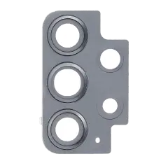 Back Camera Lens Glass Ring Protective Cover Compatible For Samsung Galaxy A52 (A525 / 2021) / A52 5G (A526 / 2021) / A52S 5G (A528 / 2021) (Awesome Black)