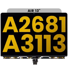 LCD Panel Only Compatible For MacBook Air 13" (A2681 / A3113) (Compatible With All Years) (Premium)