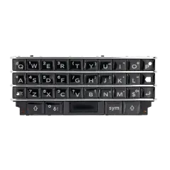 Keyboard Compatible For BlackBerry KEYone (Silver)