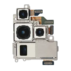 Back Camera Assembly (Wide & Periscope & Ultra Wide & Telephoto) Compatible For Samsung Galaxy S22 Ultra 5G (Used OEM Pull: Grade A)