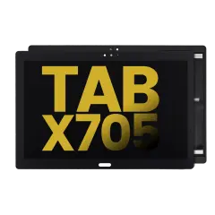 LCD Assembly Without Frame Compatible For Lenovo Smart Tab P10 10.1" (X705) (Refurbished) (Black)