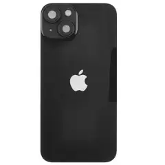 Back Glass w/ MagSafe Magnet & NFC & Flashlight Flex For iPhone 14 Plus (Genuine OEM) (Midnight)