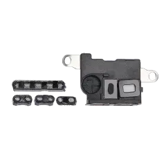 Loudspeaker / Mic Mesh Compatible For iPhone 11 Pro Max (Black) (10 Pack)