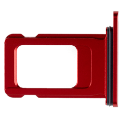 Single SIM Card Tray Compatible For iPhone 11 (Genuine OEM) (Red)