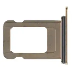 Single SIM Card Tray Compatible For iPhone 11 Pro / 11 Pro Max (Genuine OEM) (Gold)