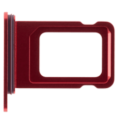 Sim Card Tray Compatible For iPhone 14 /14 Plus  (Genuine OEM) (Red)