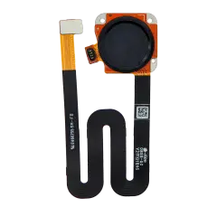 Home Button With Fingerprint Sensor Compatible For Motorola Moto G6 Play (XT1922 / 2018) (Black)