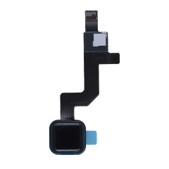 Home Button With Flex Cable For Motorola Moto Z Force Droid (XT1650-02 / 2016) (Black)