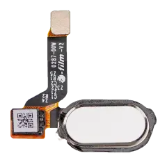 Home Button Flex Cable Compatible For OnePlus 3 (A3000 / A3003) / 3T (A3010) (White)