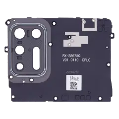 Mid-Frame Housing (Top Carrier)  Compatible For Motorola Moto G Stylus (XT2115 / 2021) (Genuine OEM) (Aurora White)