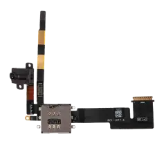 Headphone Jack And Sim Card Holder Flex Cable For iPad 2 (3G)