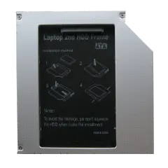 Hard Drive Tray Caddy Compatible For MacBook 13" (A1181 / Early 2008 / Mid 2006 / Mid 2007 / Mid 2009 / Late 2006 / Late 2007)