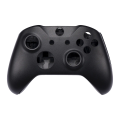 Console Shells (Top and Bottom) (Black) Compatible For Xbox One X