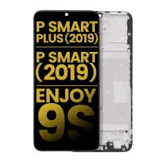 LCD Assembly With Frame Compatible For Huawei P Smart Plus (2019) / P Smart (2019) / Enjoy 9S (Refurbished) (Black)