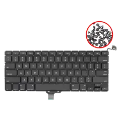 Keyboard W/ Backlight & Screws (US English) Compatible For MacBook Pro 13" Unibody (A1278)