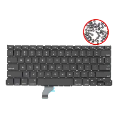 Keyboard W/ Backlight & Screws (US English) Compatible For MacBook Pro 13" Retina (A1502)