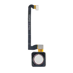 Home Button With Fingerprint Sensor Compatible For Google Pixel 3 (Genuine OEM) (Clearly White)