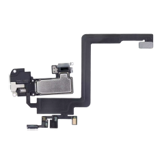 Earpiece Speaker With Proximity Sensor Cable Compatible For iPhone 11 Pro (Warning: Soldering Required Compatible For Face ID Functionality) (Premium)