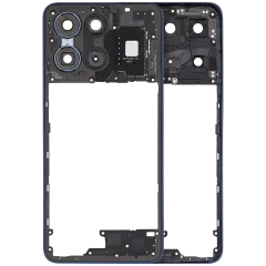 Mid-Frame Housing Compatible For Motorola Moto G 5G (XT2513 / 2025) (Sapphire Blue)