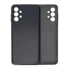 Back Cover Glass Compatible For Samsung Galaxy A13 4G (A135 / 2022) (Service Pack) (Black)