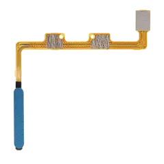 Fingerprint Reader With Flex Cable For Motorola Edge 20 Pro (XT2153-1 / 2021) (Blue Vegan Leather)