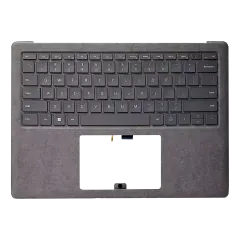 Top Case With Keyboard Compatible For Microsoft Surface Laptop 4 13.5" (1950 / 1951 / 1958 / 1959) (Space Gray) (English Version)