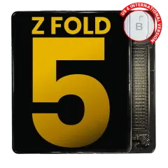 Inner OLED Assembly With Frame Compatible For Samsung Galaxy Z Fold 5 5G (US & International) (Refurbished) (Beige)