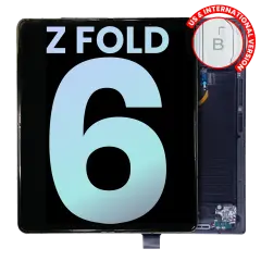 Inner OLED Assembly With Frame Compatible For Samsung Galaxy Z Fold 6 5G (US & International) (Service Pack) (Navy)