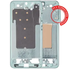 Mid-Frame Housing Compatible For Samsung Galaxy S25 Plus 5G (US & International Version) (Mint)