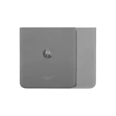 Back Cover Glass For Motorola Razr / Razr 50 (XT2453 / 2024) (Genuine OEM) (Koala Grey)