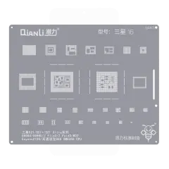 Bumblebee Stencil (QS165) For Samsung S21 / S21 Plus / S21 Ultra Series G998U / G996U / Z Flip 3 / Z Fold 3 / W22 Exynos2100/Qualcomm Snapdragon888 SM8350 CPU (Qianli)