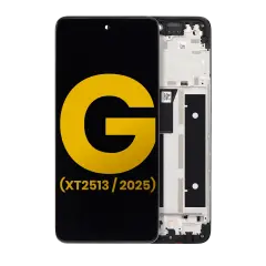 LCD Assembly With Frame Compatible For Motorola Moto G 5G (XT2513 / 2025) (Refurbished) (All Colors)