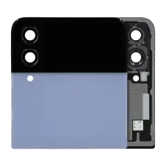 Outer OLED Assembly For Samsung Galaxy Z Flip 4 5G (US & International) (Refurbished) (Blue)