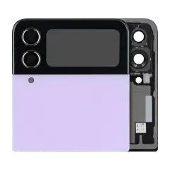 Outer OLED Assembly For Samsung Galaxy Z Flip 4 5G (US & International) (Service Pack) (Bora Purple)