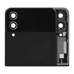 Outer OLED Assembly For Samsung Galaxy Z Flip 4 5G (US & International) (Used OEM Pull: Grade B/C) (Black)
