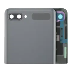 Outer OLED Assembly With Frame Compatible For Samsung Galaxy Z Flip 4G (F700) / Z Flip 5G (F707) (Service Pack) (Mystic Gray)