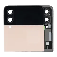 Outer OLED Assembly For Samsung Galaxy Z Flip 4 5G (US & International) (Service Pack) (Pink Gold)