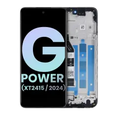 LCD Assembly With Frame Compatible For Motorola Moto G Power 5G (XT2415 / 2024) (Genuine OEM) (All Colors)