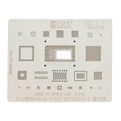 CPU Stencil For MacBook 12" A1534 (2015)  (MAC 1)
