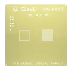 3D CPU Golden Stencil For iPhone 6S (A9) (Qianli)